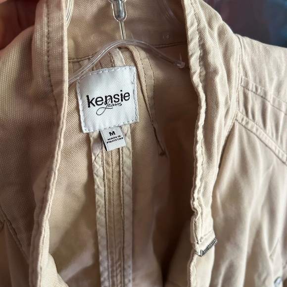 Kensie Tan Utility Jacket for Women - Picture 13 of 16